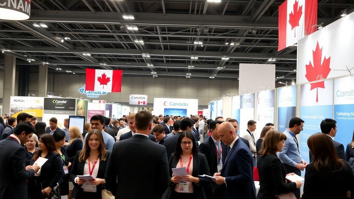How to Network at Canadian Job Fairs
